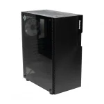 Компьютерный корпус Huntkey GS450C, ATX/Micro ATX, USB 1*3.0/2*2.0, HD-Audio+Mic, Кулер 3*12см FRGB, Высота процессорного кулера до 160 мм, Длина VGA до 320мм, 2*3.5"/2*2.5", Слот 7, Толщина 0,5мм, 360x200x450мм, Без Б/П, Чёрный