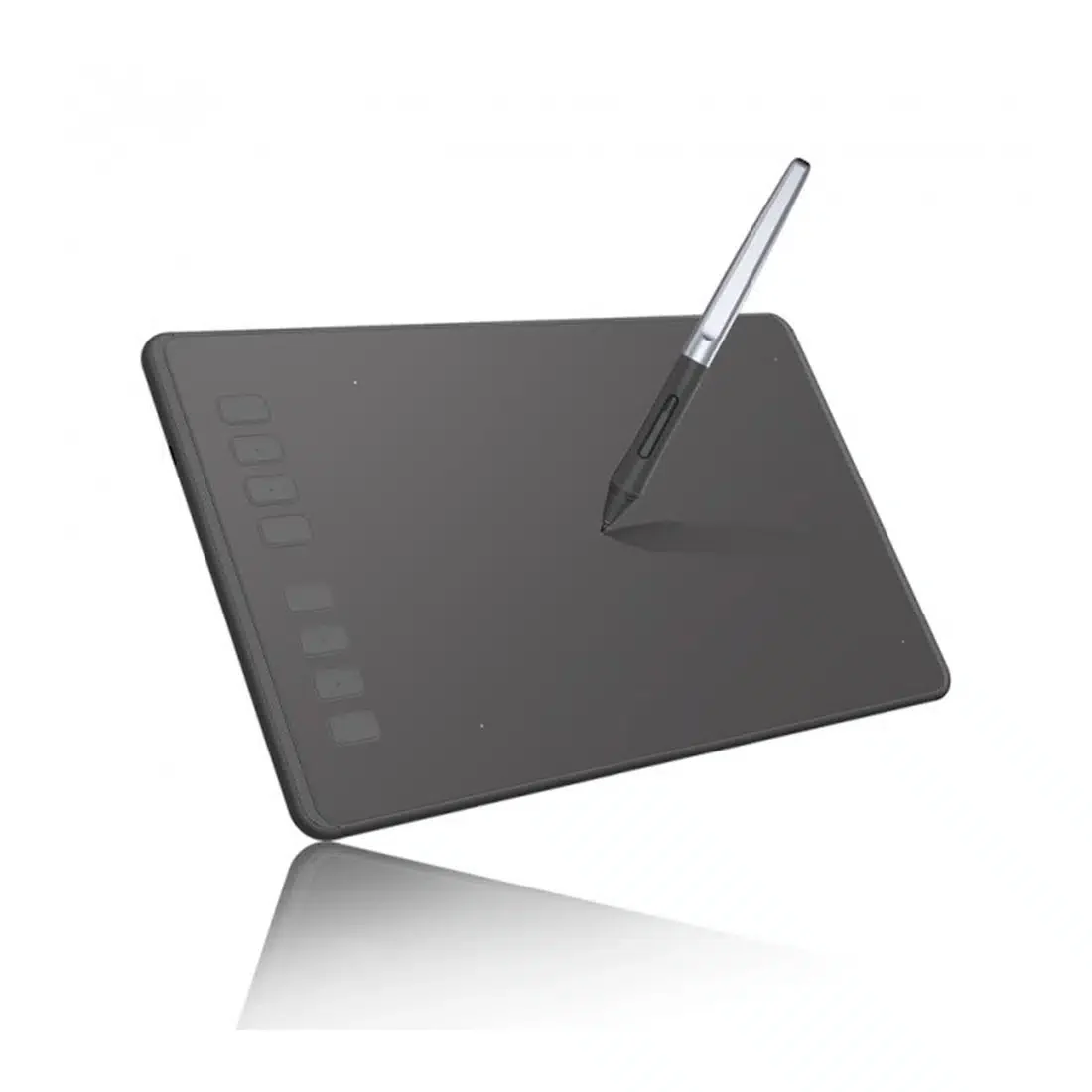 Графический планшет Huion H950P, Разрешение 5080 lpi, Чувствительность к нажатию 8192, Интерфейс USB, Рабочая область 221*138 мм. (8,7"х5,4"), Чёрный
