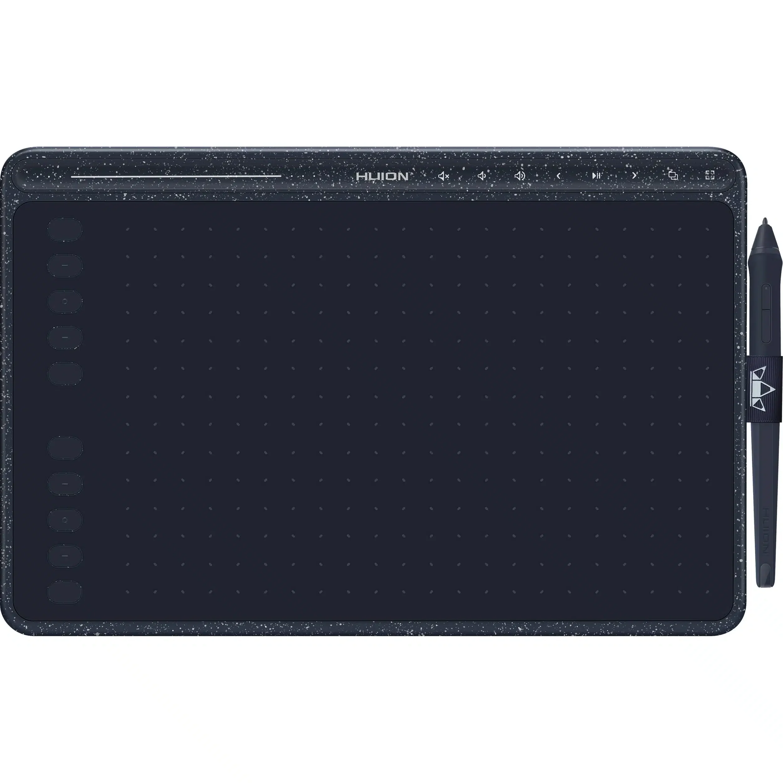 Графический планшет Huion HS611, Разрешение 5080 lpi, Чувствительность к нажатию 8192, Интерфейс USB-С, Рабочая область 258,4*161,5 мм. (10,1"x6,35"), Серый