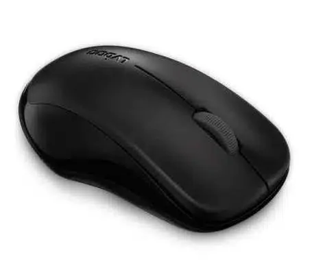 Компьютерная мышь Rapoo 1620, 3D, Оптическая, 1000dpi, Беспроводной 2.4 ГГц, Нано-ресивер, Эффективная дистанция 10 м., Батарейки в комплекте, До 9 месяцев работы на одном заряде, Чёрный