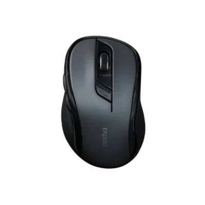 Компьютерная мышь Rapoo M500 Silent, 3D, Оптическая, 1000dpi, Беспроводной 2.4 ГГц, Нано-ресивер, Эффективная дистанция 10 м., Батарейки в комплекте, Черный