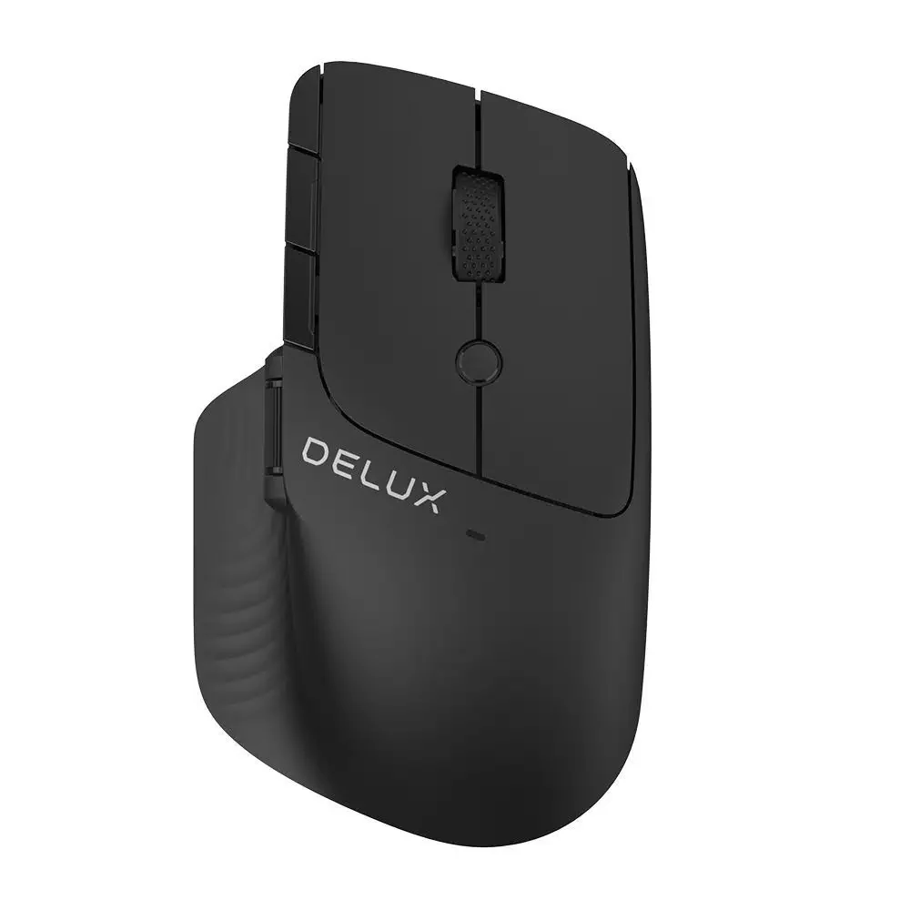 Компьютерная мышь Delux M913GX, Оптическая, 2.4G, 800/1200/1600 dpi, 1*AA, Черный