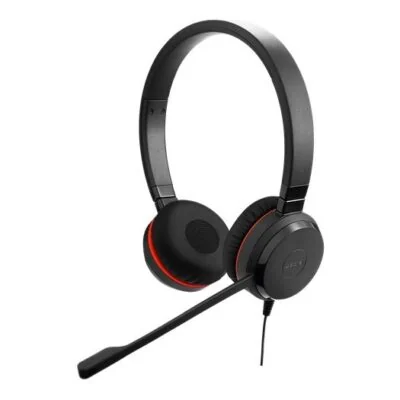 Гарнитура Jabra 5399-823-309, Evolve 30 II MS Stereo, USB-A, Удаленный контроль вызовов, Jack 3,5мм, Hi-Fi стереозвук, Защита от шумов PeakStop™, Шумоподавление
