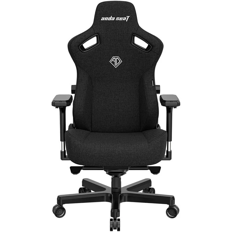Gaming Chair AD12YDC-L-01-B-CF AndaSeat Kaiser 3 L BLACK 4D Armrest 65mm wheels Fabric
