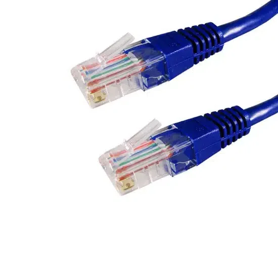 Патч Корд SHIP S3025BL0050-P, Cat.5e, UTP, LSZH, RJ-45, 0.5 м, Синий, Пол. пакет