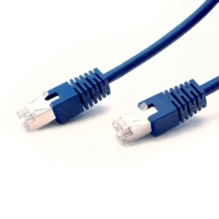 Патч Корд SHIP S4025BL0100-P, Cat.5e, FTP, LSZH, RJ-45, 1 м, Синий, Экранированный, Пол. пакет