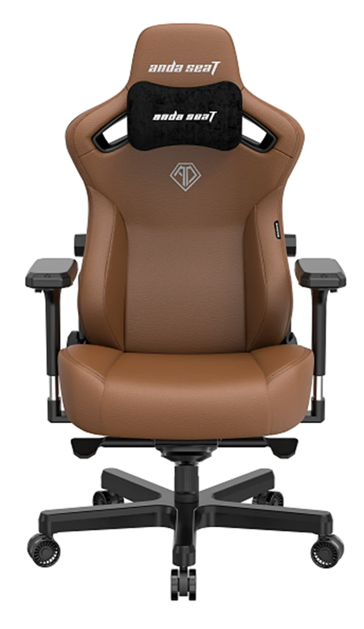 Gaming Chair AD12YDC-L-01-K-PV/C AndaSeat Kaiser 3 L BROWN 4D Armrest 65mm wheels PVC Leather