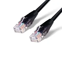Патч Корд SHIP S6025BK0200-P, Cat.6, UTP, LSZH, RJ-45, 2 м, Чёрный, Пол. пакет