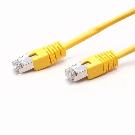 Патч Корд SHIP S4025YL0750-P, Cat.5e, FTP, LSZH, RJ-45, 7.5 м, Жёлтый, Экранированный, Пол. пакет