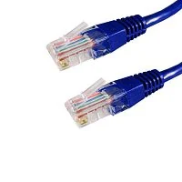 Патч Корд SHIP S6025BL2000-P, Cat.6, UTP, LSZH, RJ-45, 20 м, Синий, Пол. пакет