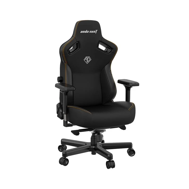 Gaming Chair AD12YDC-XL-01-B-PV/C AndaSeat Kaiser 3 XL BLACK 4D Armrest 65mm wheels PVC Leather