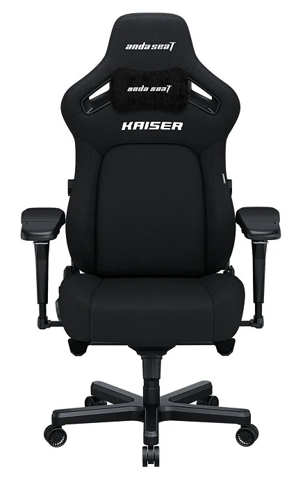 Gaming Chair AD12YDDC-L-20-B-CF AndaSeat Kaiser 4 L BLACK 5D Armrest 65mm wheels PVC Fabric