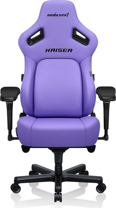 Gaming Chair AD12YDDC-L-20-V-PV/C AndaSeat Kaiser 4 L PURPLE 5D Armrest 65mm wheels PVC Leather