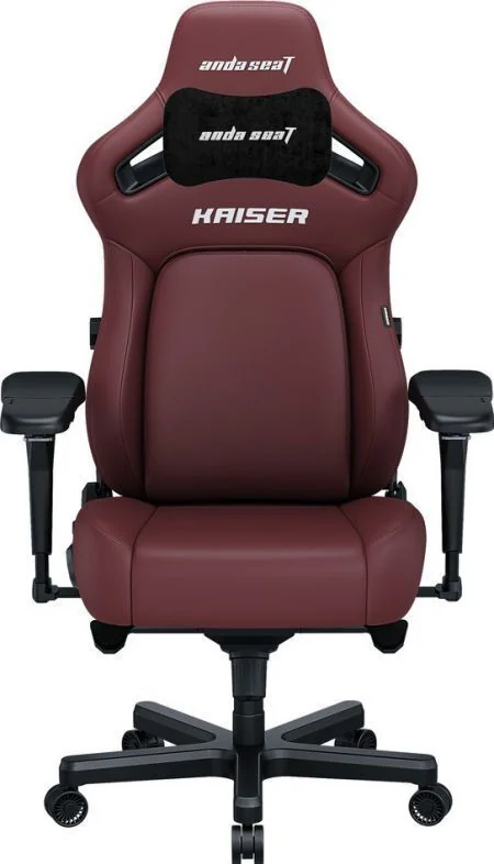 Gaming Chair AD12YDDC-XLL-20-A-PV/C AndaSeat Kaiser 4 XL MAROON 5D Armrest 65mm wheels PVC Leather