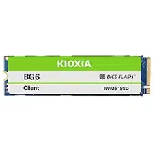KIOXIA (Toshiba) BG6 512GB PCIe NVMe Gen4x4, M.2 2280, BiCS FLASH TLC, Read/Write up to 4800/4000MB/s, [KBG6AZNV512G] OEM