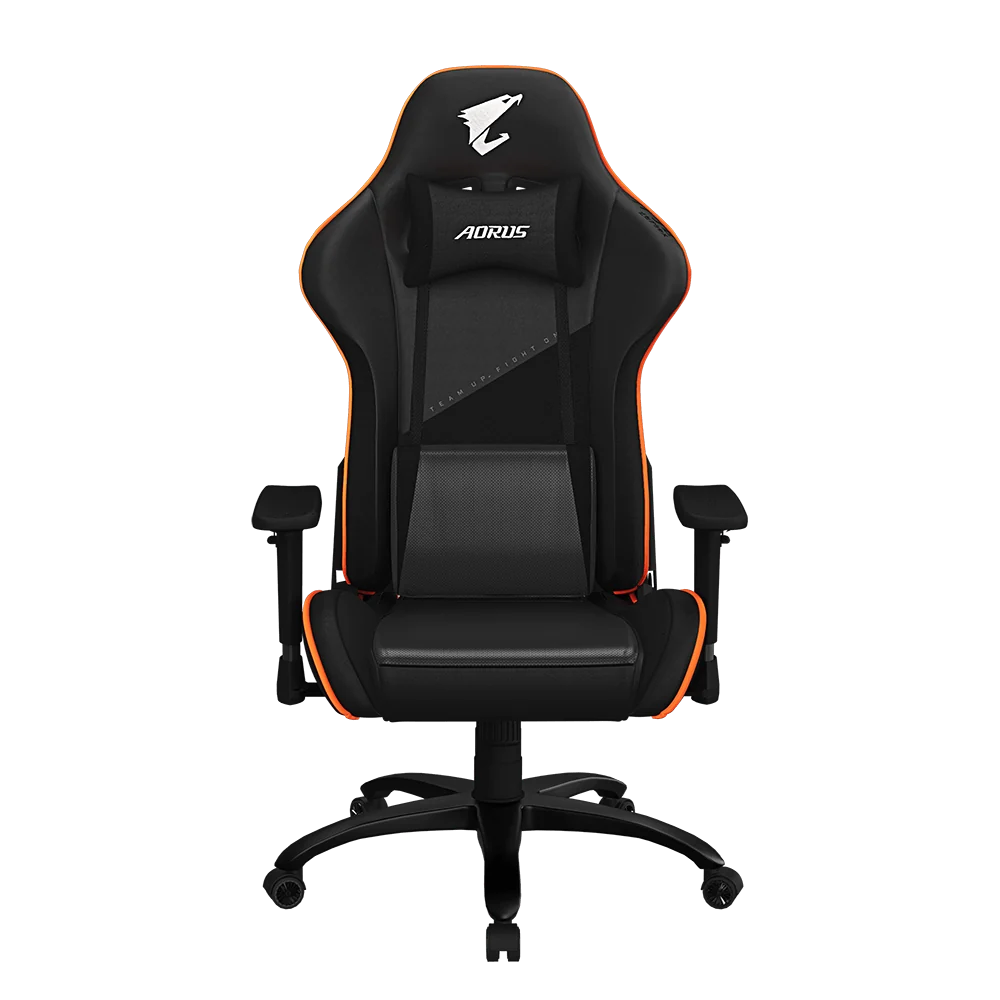 Gaming Chair AGC310 GIGABYTE BLACK 4D Armrest 65mm wheels PVC Leather