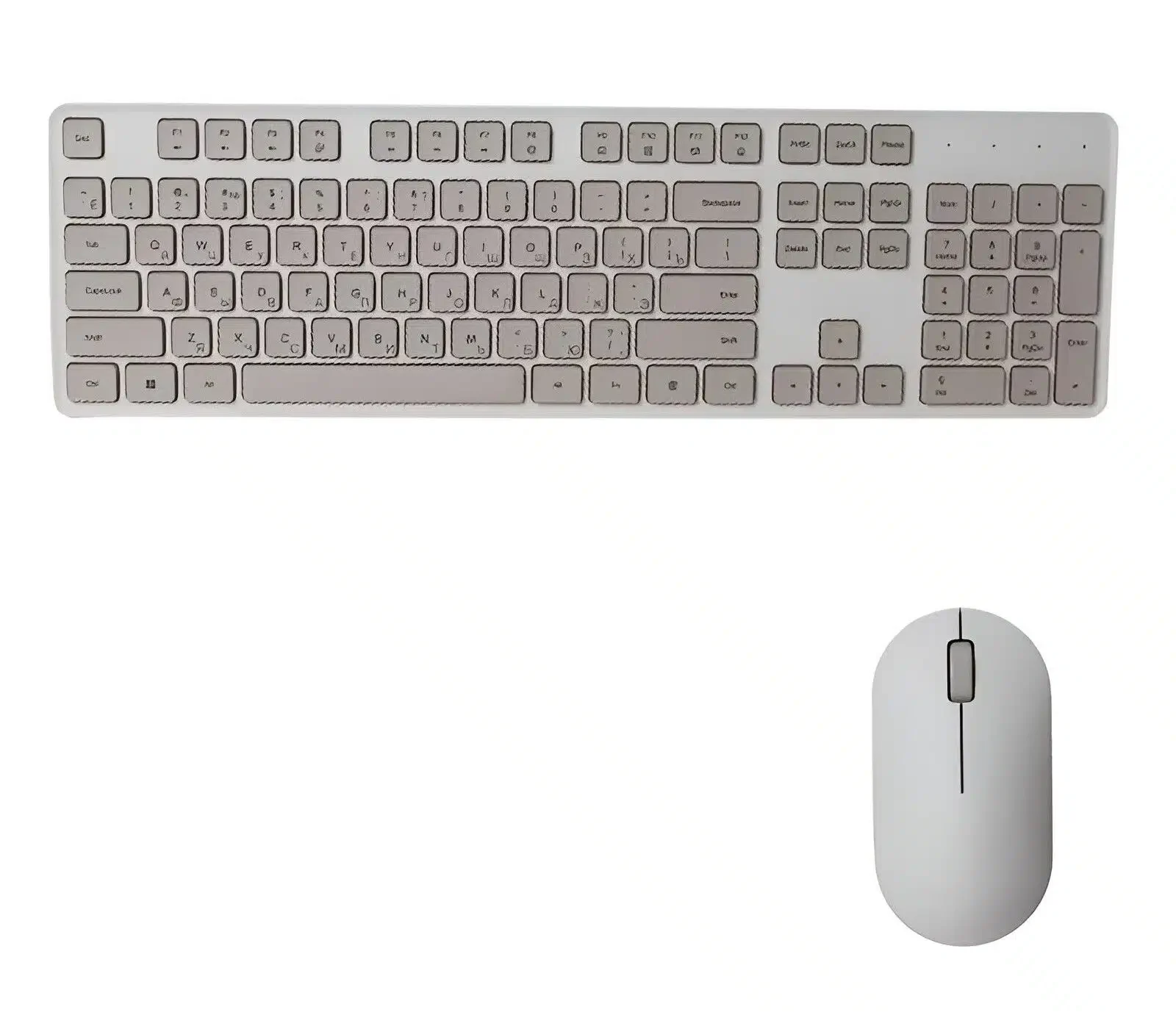 Keyboard+mouse set 2 Xiaomi Wireless WHITE USB