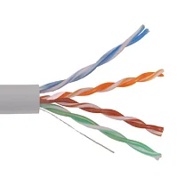 LC1-C5E04-111-S-R ITK Витая пара U/UTP кат. 5E 4х2х24AWG solid PVC серый (305м) РФ упак