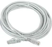 PC01-C5EU-10M-G Шнур коммутационный (патч-корд) кат. 5Е UTP 10м серый GENERICA шт