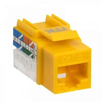 CS1-1C06U-11-05 ITK Модуль Keystone Jack кат.6 UTP 110 IDC 90град жёлтый шт