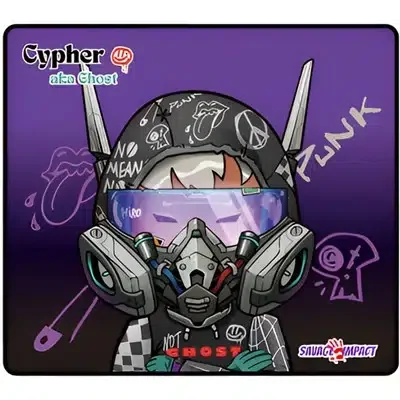 A4TECH BLOODY SAVAGE BP-45W CYPHER GHOST PROFESSIONAL GAMING MOUSE PAD (450x400x5mm)