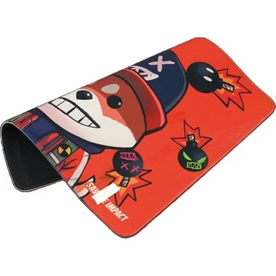 A4TECH BLOODY SAVAGE IMPACT BP-45 PROXY BOOM FIRE RED ELITE PRECISION GAMING MOUSE PAD (450x400x5mm)