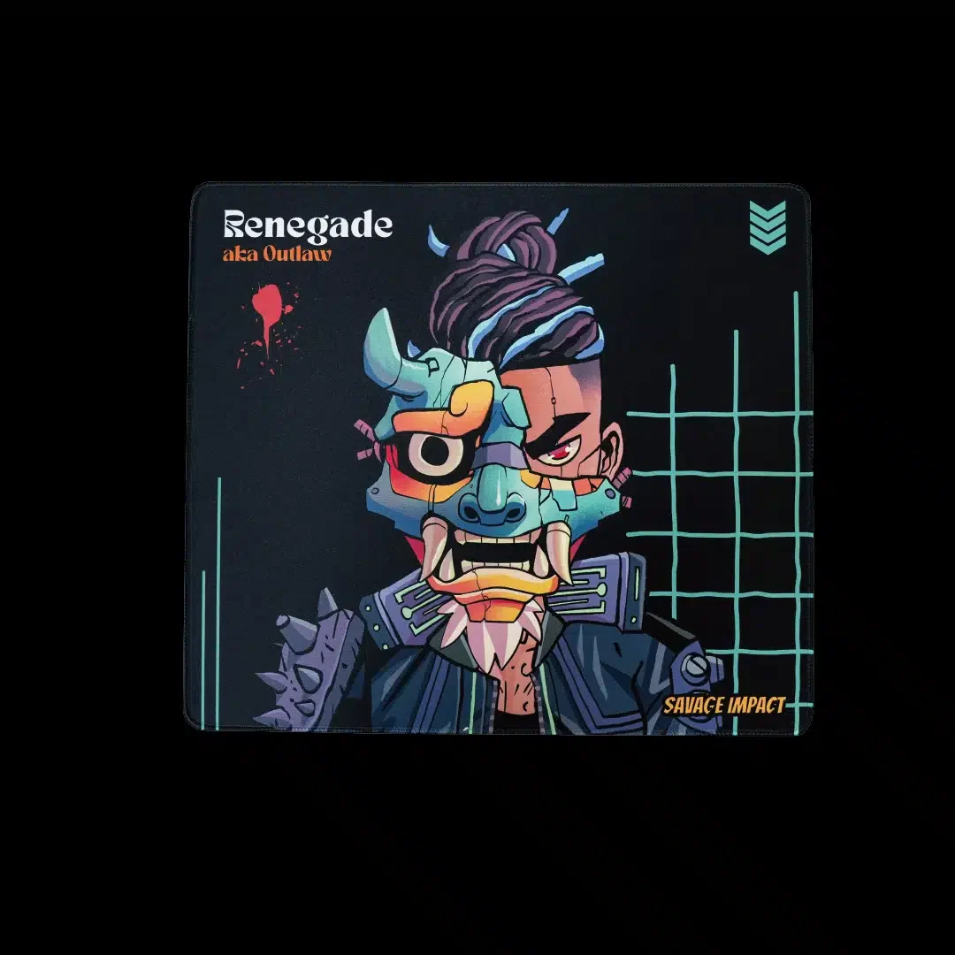 A4TECH BLOODY SAVAGE IMPACT BP-45 RENEGADE MIDNIGHT ELITE PRECISION GAMING MOUSE PAD (450x400x5mm)