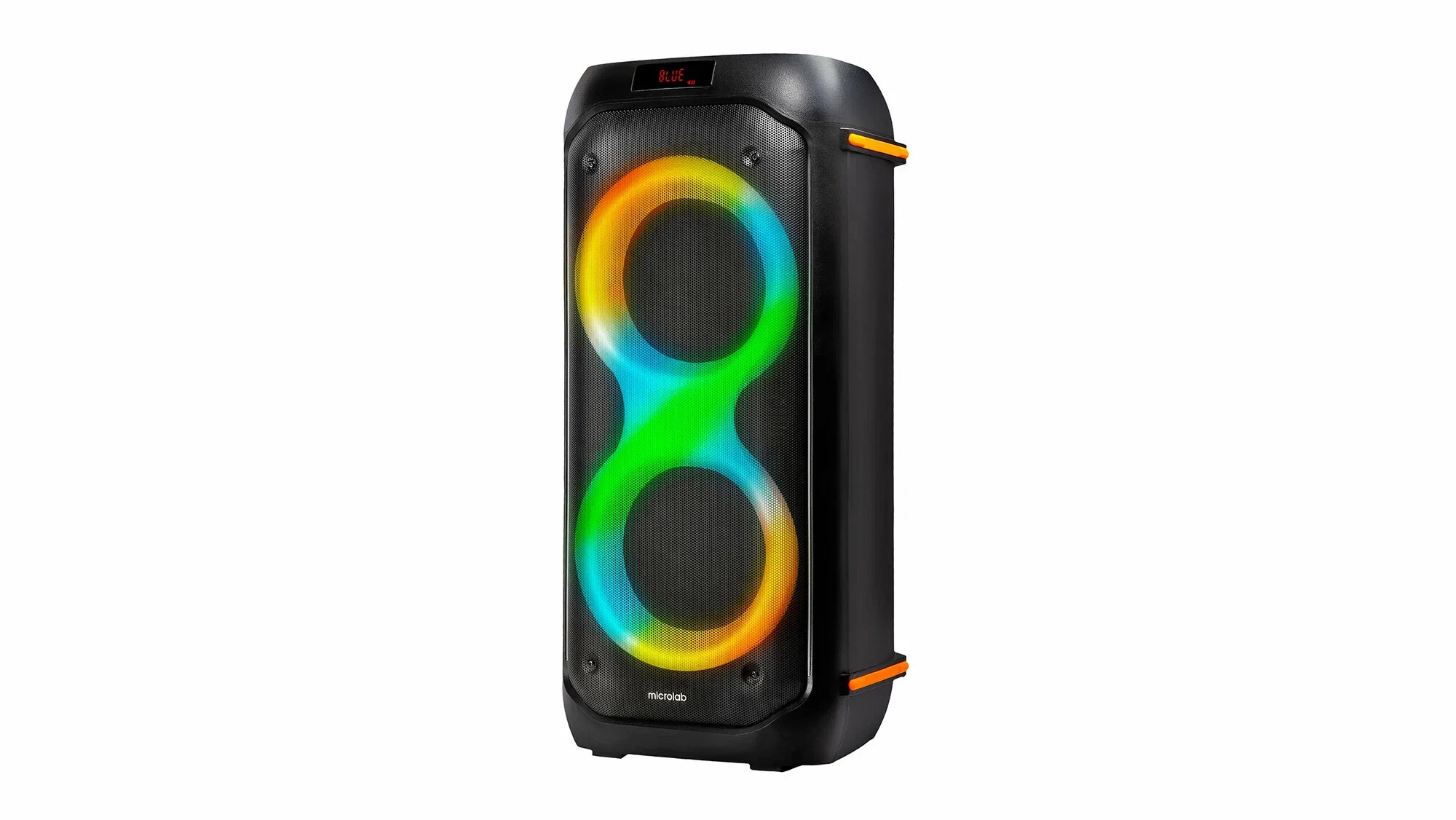 Microlab Party Speaker PT602 40W RGB LED, Bluetooth,4000mAH, 3.5mm Line in, microSD,USB, Remote