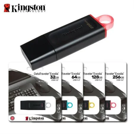 PEN DRIVE 128GB USB 3.2 KINGSTON DTX