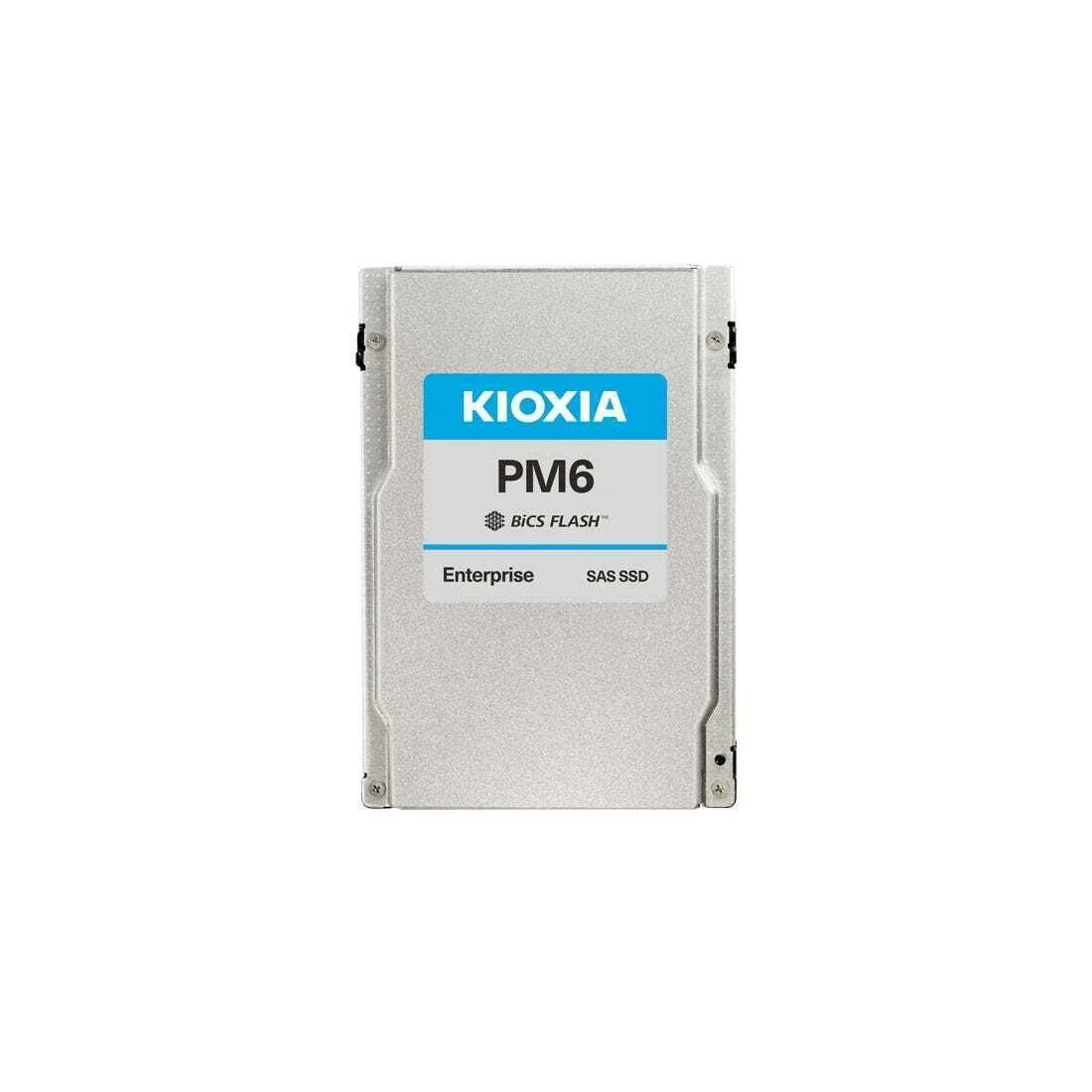 Твердотельный накопитель серверный KIOXIA SSD SAS PM6-R, 3840GB, 2.5" 15mm, SAS 24G, TLC, чтение/запись 4150/2450 MB/s, IOPs 595K/115K, TBW 7008, DWPD 1
