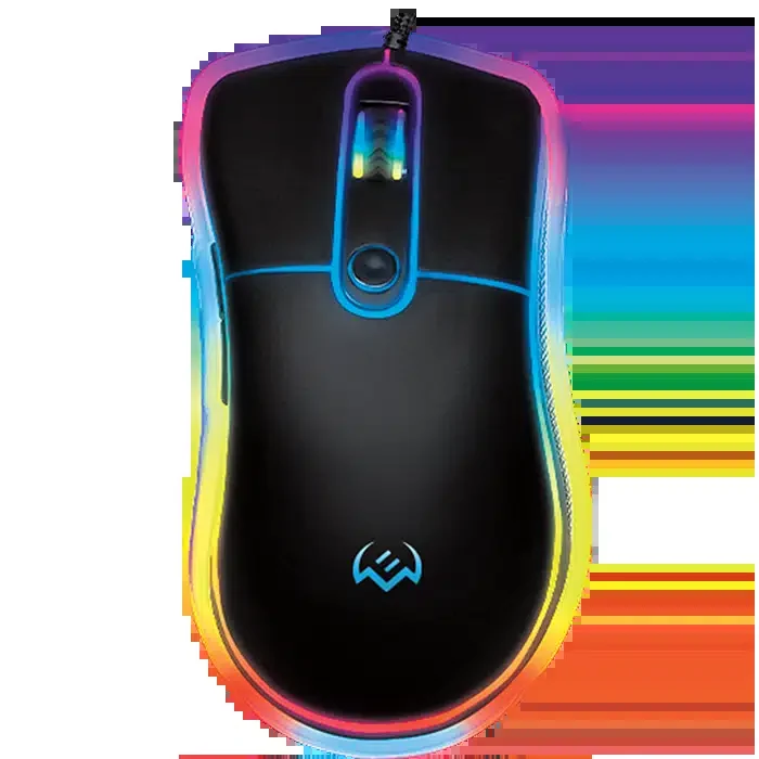 Мышь проводная игровая SVEN RX-G940 USB, оптическая, DPI:max6000, 5 кнопок, RGB подсветка, черный