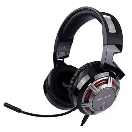 Наушники проводные SOMiC G926S накладные/ гибкий микрофон/ 3.5мм jack (4 pin)/ кабель - 2,1 м/ черно-серые