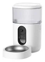 Умная кормушка PET-PF1 (Wi-Fi/ 4 литра/ 360°/ встроенный микрофон и спикер/ умное кормление/ обнаружение животных и поедания/ 4 режима мониторинга)
