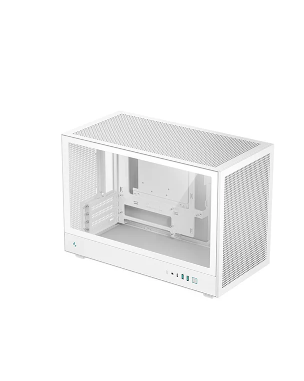 DEEPCOOL MATX CH260 WH WHITE w/o PSU USB 3.0 Front Type-C, Mesh panel