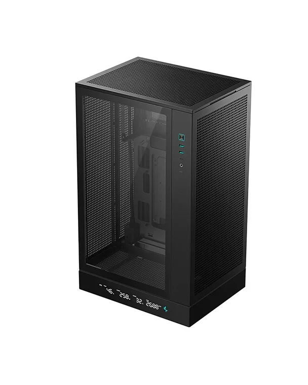 DEEPCOOL MATX CH270 DIG. w/o PSU USB 3.0 Front Type-C, Mesh panel