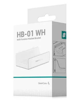Headset stand DEEPCOOL HB-01 WH для корпусов DEEPCOOL CH, белый