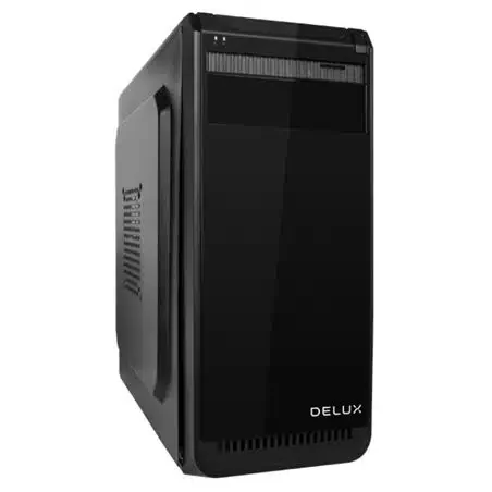 DELUX mATX DLC-J601 305*170*355mm BLACK TAC 2.0 W/O PSU