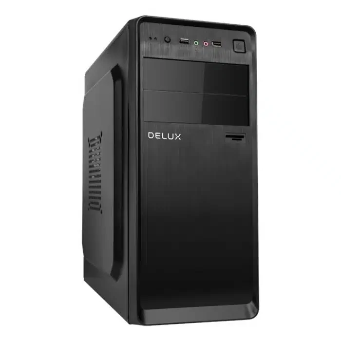 DELUX mATX DLC-J603 305*170*355mm BLACK TAC 2.0 W/O PSU