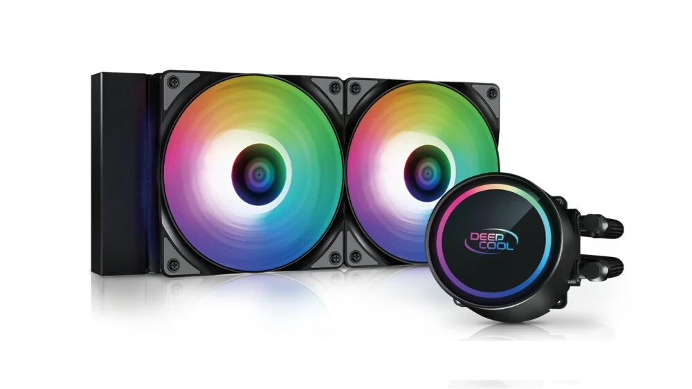 DEEPCOOL GAMMAXX L240 ARGB 2xARGB120 FAN LGA20xx/1700/1366/1150/1155/1156/AM4/AM3+/AM3/AM2+/FM2+/