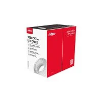 Кабель OFC UTP CAT5E внутренний Dahua DH-PFM920I-5EU-U-100 (100м в бухте/ 0.5mm 24AWG/ ANSI UL CM/ белый)