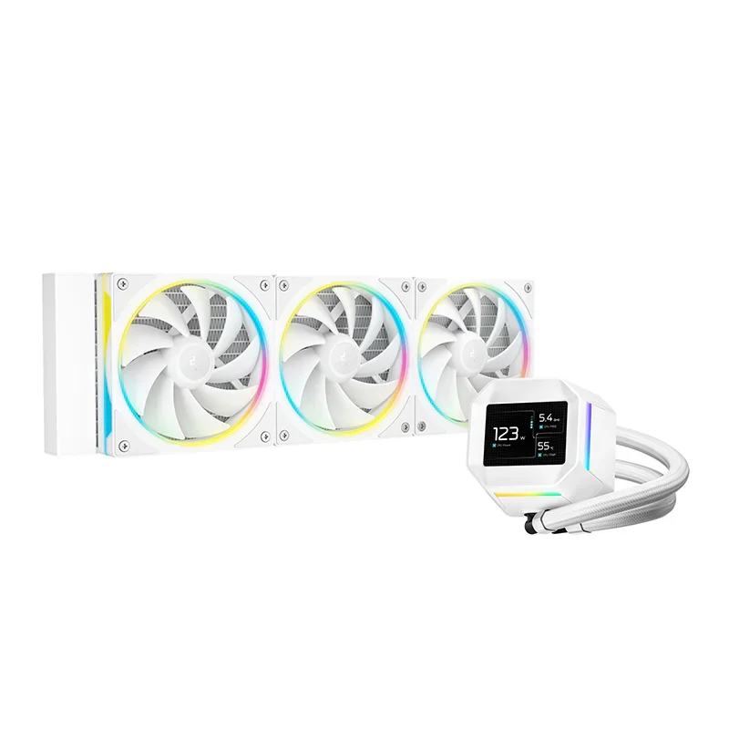 DEEPCOOL LM240 ARGB 120*2 FL12 SE FAN, 2.4" IPS DISPLAY, LGA20xx/1700/1200/115*/AMD