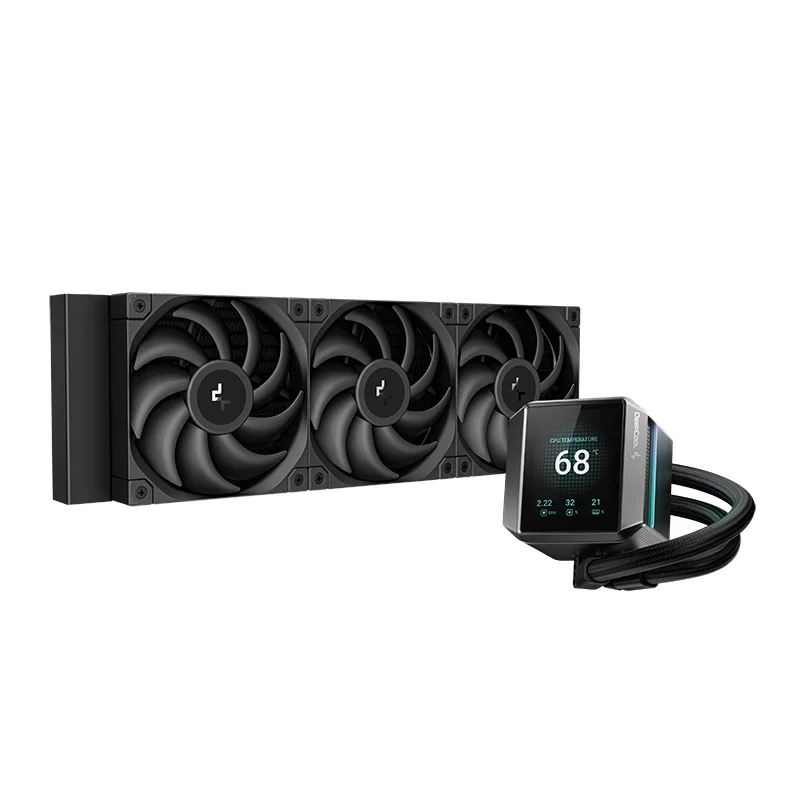 DEEPCOOL SPARTACUS 360 ARGB 120*3 PWM ARGB FAN 3.4” 480x480 TFT LCD ARGB PUMP LGA20xx/1700/1200/115*