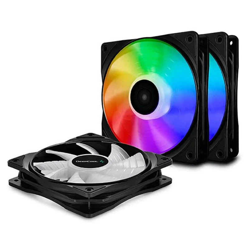 Cooler for PSU/CASE DEEPCOOL FC120(3IN1 SET) A-RGB LED 3x120x120x25mm Hydro Bearing 500-1800rpm