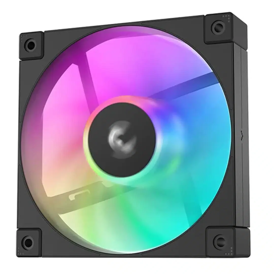 Cooler for PSU/CASE DEEPCOOL FD12 ARGB PWM HDB BLACK 500-2050rpm 120mm