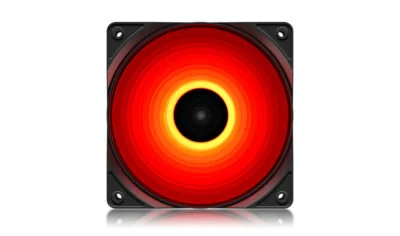 Cooler for PSU/CASE DEEPCOOL RF120 RED LED 120x120x25mm Hydro Bearing 1300 RPM