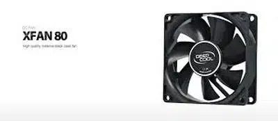 Cooler for PSU/CASE DEEPCOOL XFAN80 BLACK 80x80x25 mm