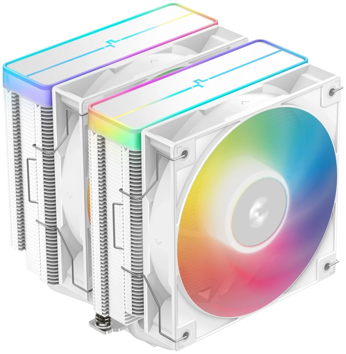 CPU cooler DEEPCOOL AG620 DIG. BK LGA115*/1700/1200/20*/AMD 2x120mm 300-1950rpm,6HP