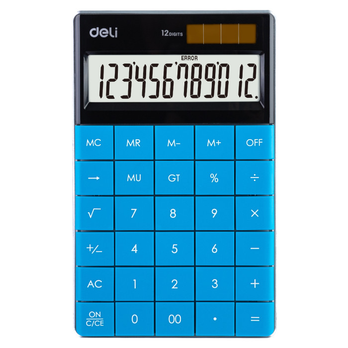 Калькулятор 12 орундуу Deli-E1589 164,6 x 129,9 x 14,6 мм