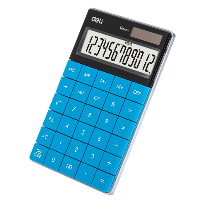 Калькулятор 12 орундуу Deli-E1589 164,6 x 129,9 x 14,6 мм