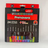 Карандаши цветные 24цвета Primavera черный 3101-24